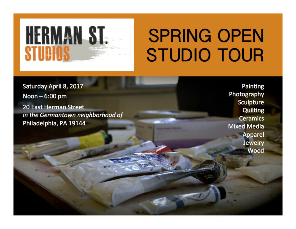 Spring Studio Tour 2017 Herman St. Studios